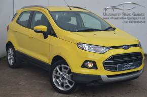 FORD ECOSPORT 2016 (66) at Ullswater Road Garage Penrith