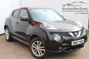 NISSAN JUKE 2017 (67) at Ullswater Road Garage Penrith